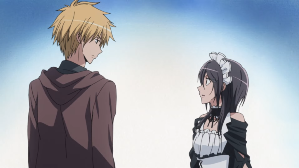 Screenshot (120) Maid sama romantic comedy anime