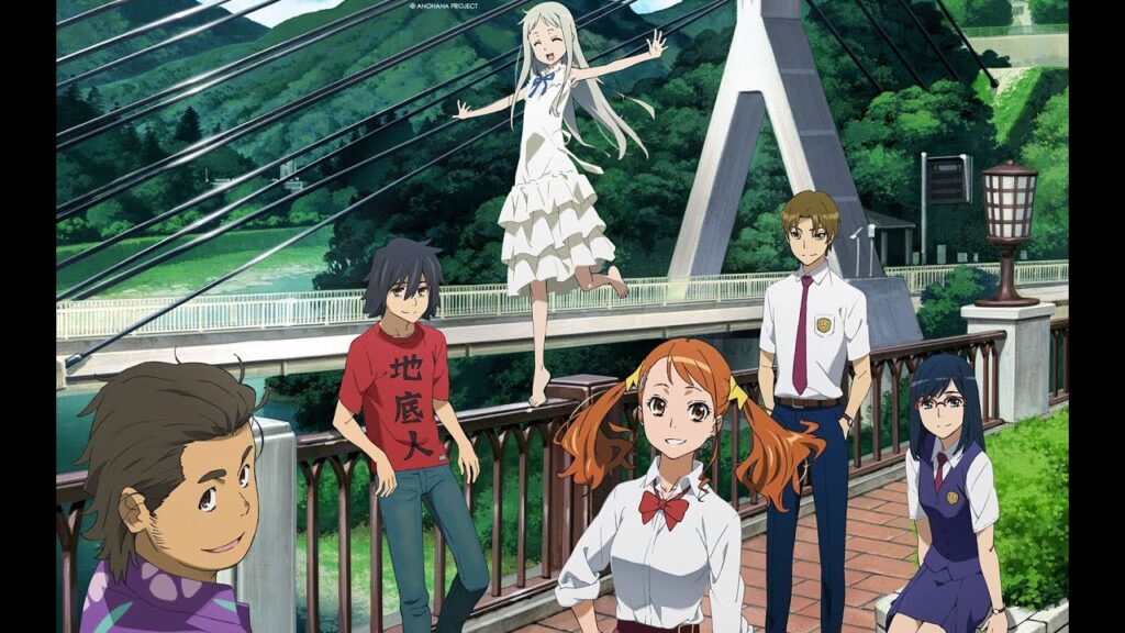 anahona Anohana emotional anime
